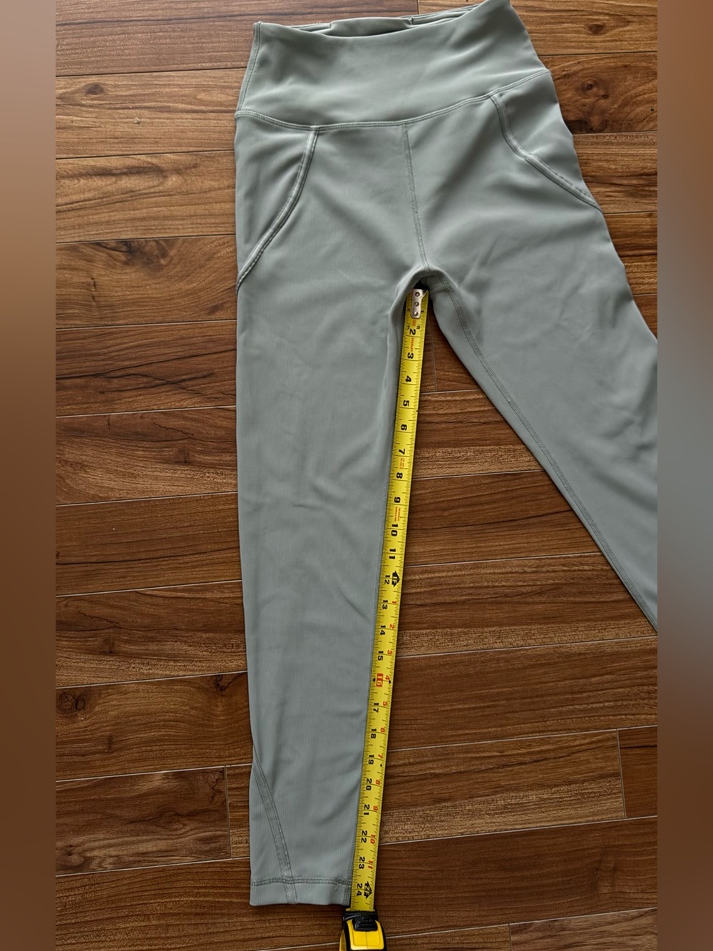 Joe Fresh Active Sage Green High Waisted Leggings Small S/P - Picture 6 of 6